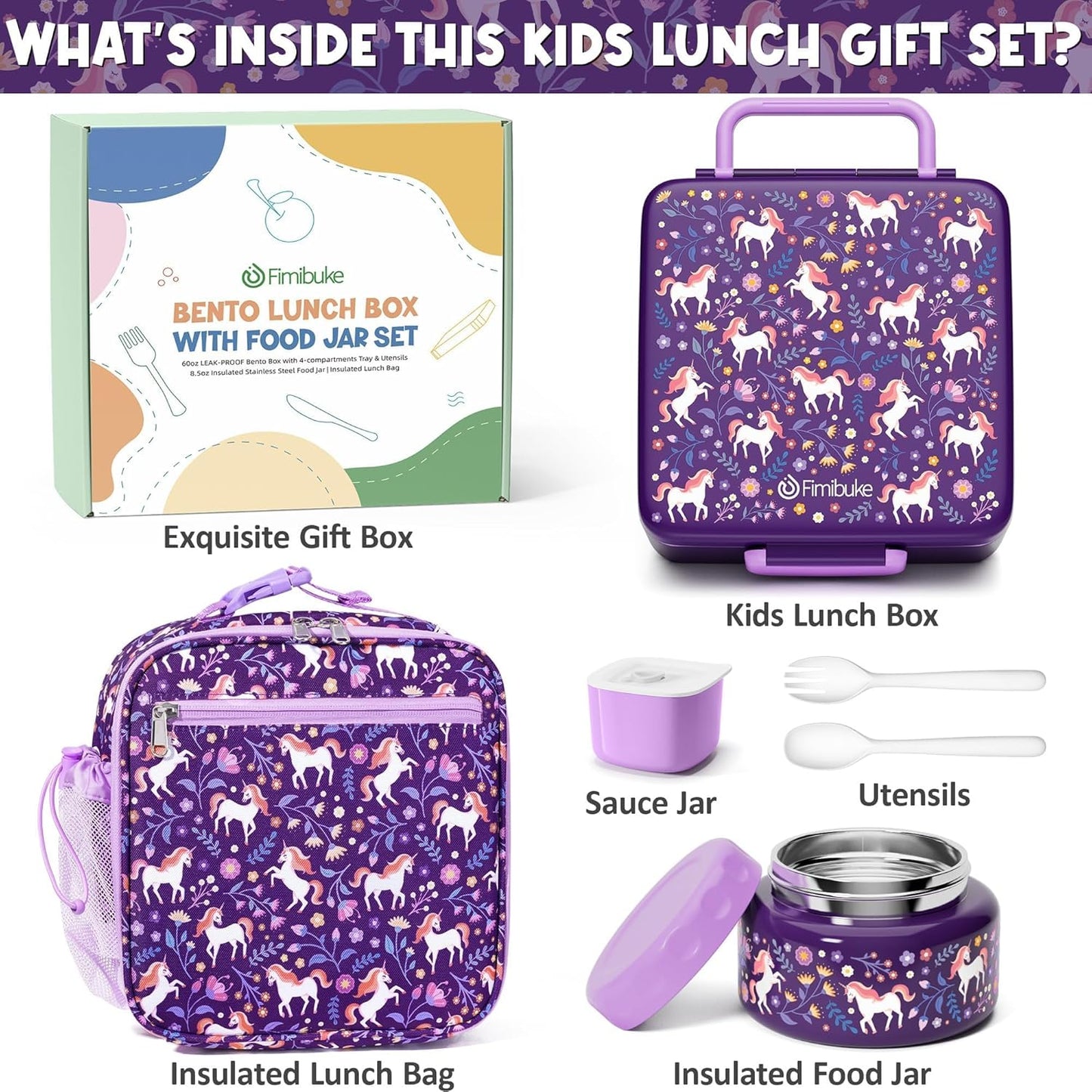 Fimibuke Kit de lonchera