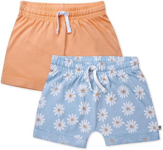 Pantalón corto con puños HonestBaby 100 % algodón orgánico