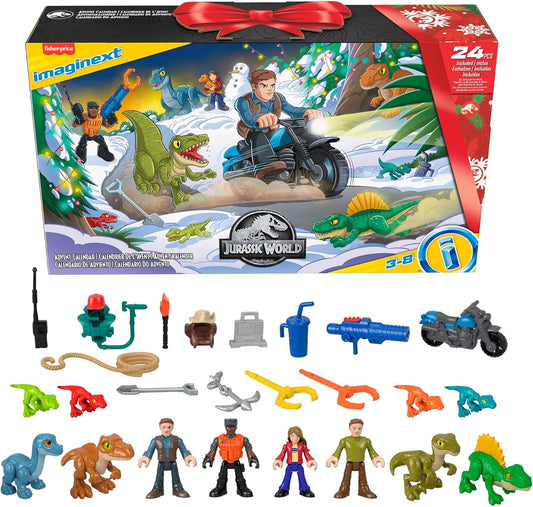 Fisher-Price Imaginext - Calendario de Adviento Jurassic World