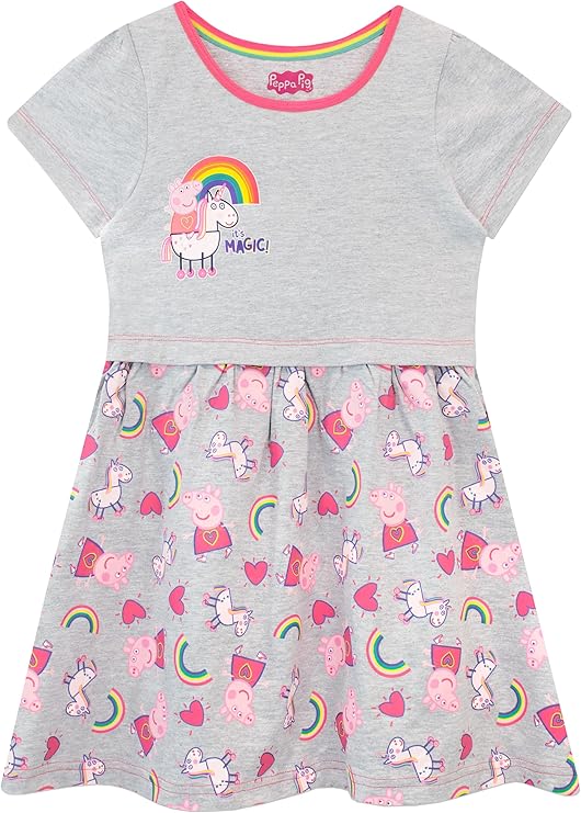 Peppa Pig Vestido | Vestido para niñas