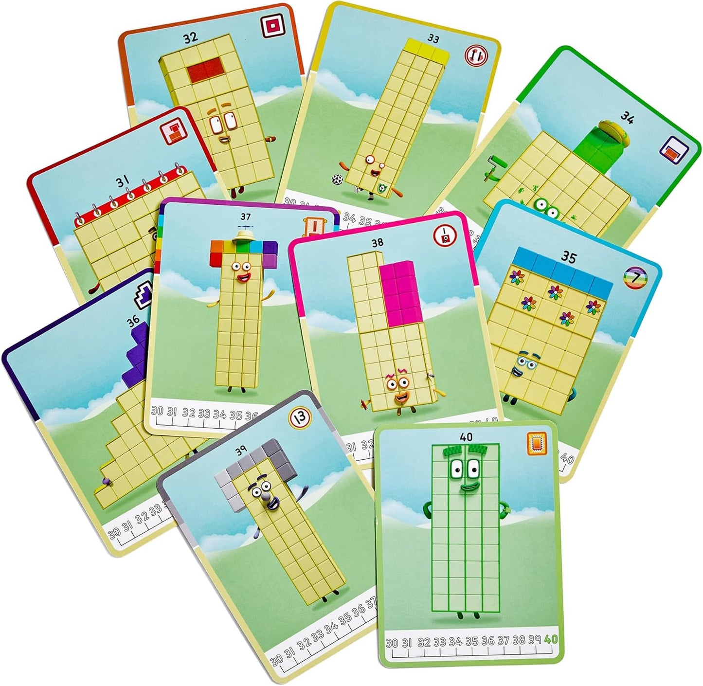 Numberblocks Mathlink 31-40