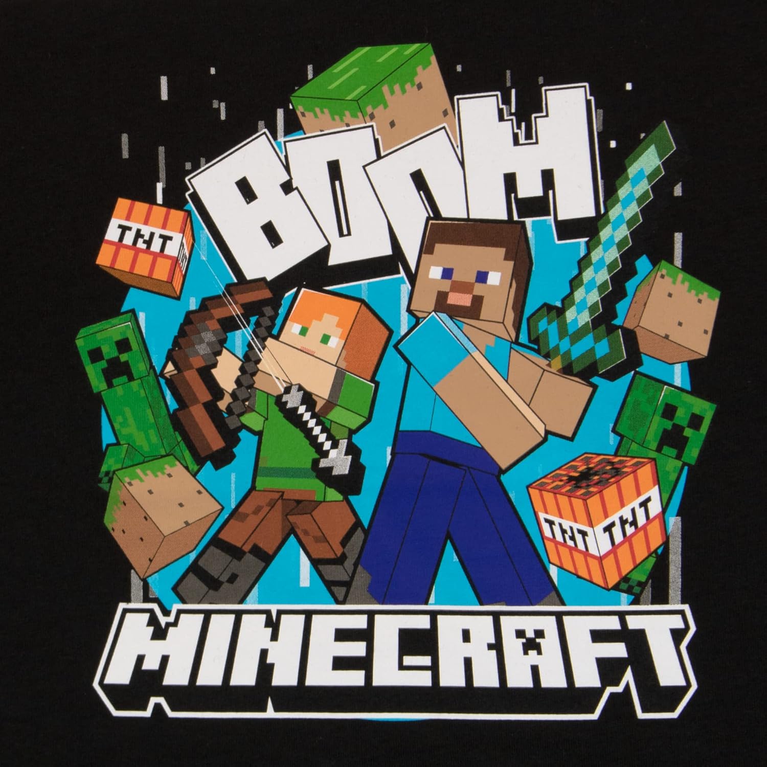 Pack 3 Camisetas, Minecraft 