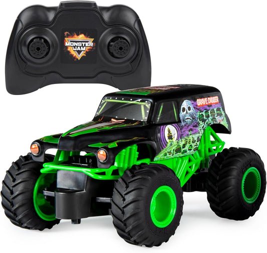 Monster Jam Camión monstruo de control remoto oficial Grave Digger