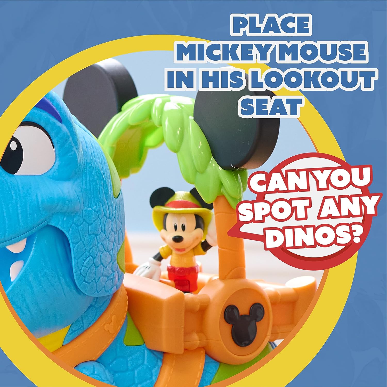 Disney Junior Mickey Mouse juego de dinosaurio