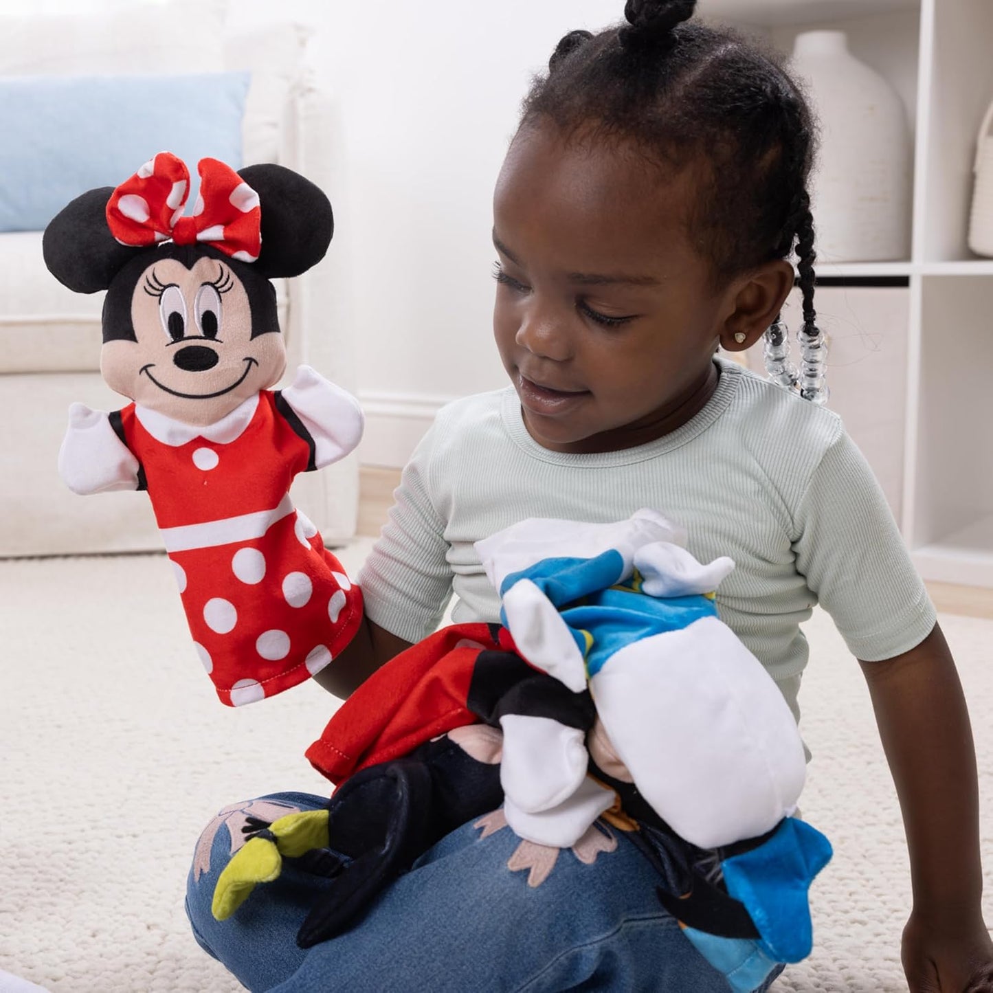 Melissa y Doug – Mickey Mouse & Friends Títere de felpa suave y adorable