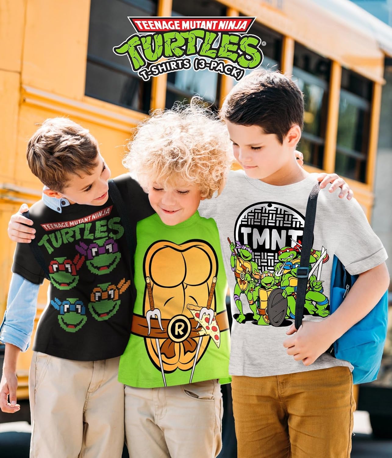 Camiseta de las Tortugas Ninja (conjuntos) 