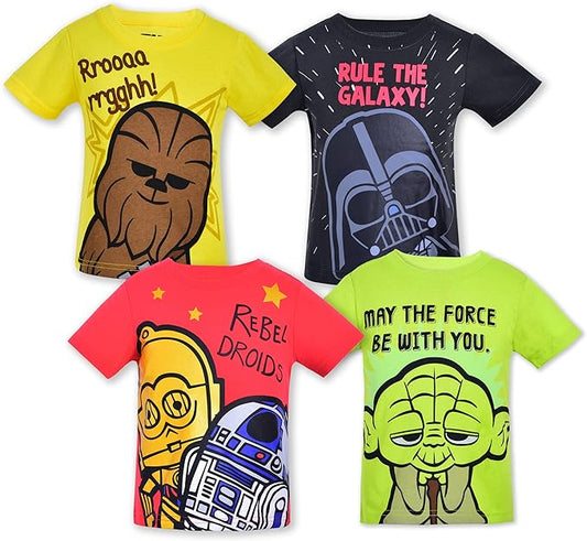 STAR WARS Paquete de 4 camisetas