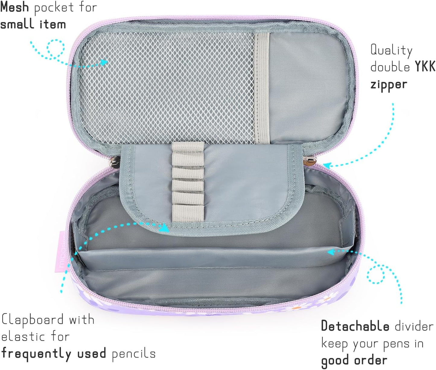 mibasies Estuche para lápices