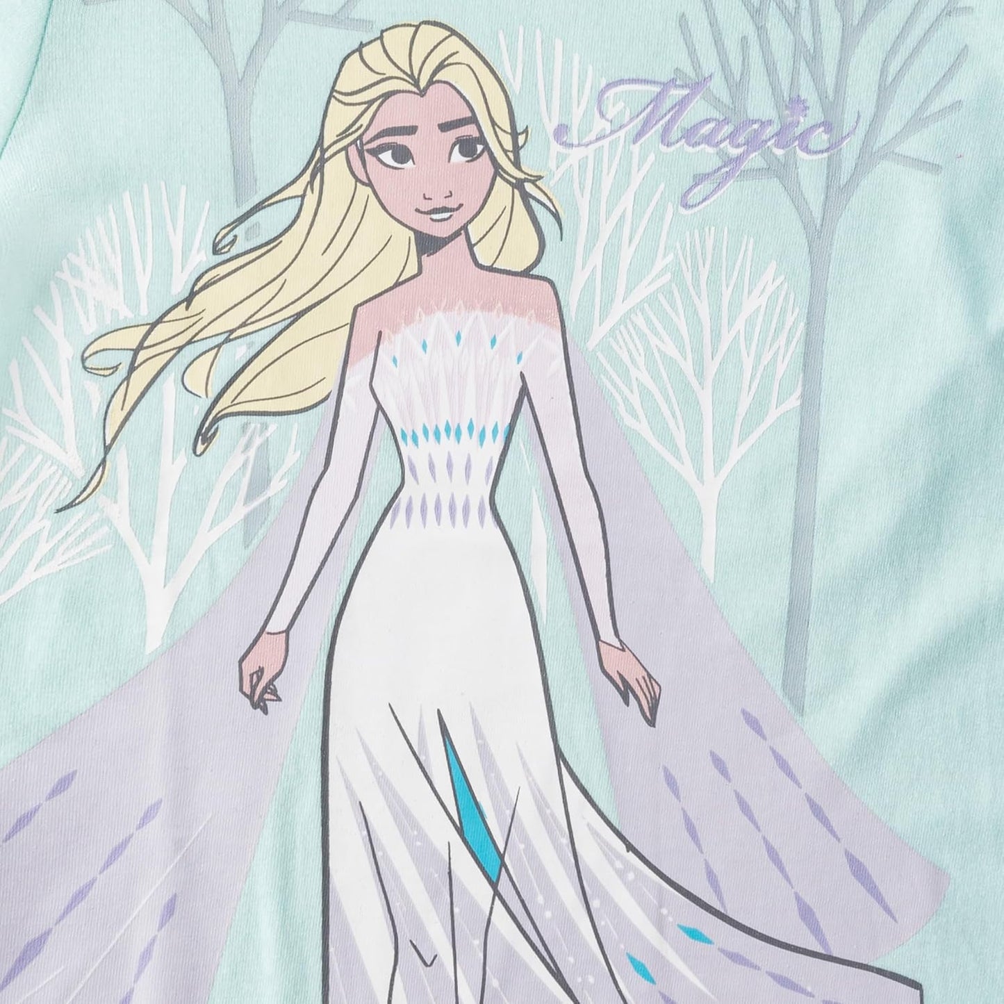 Disney Frozen Elsa and Anna - Camiseta de manga corta