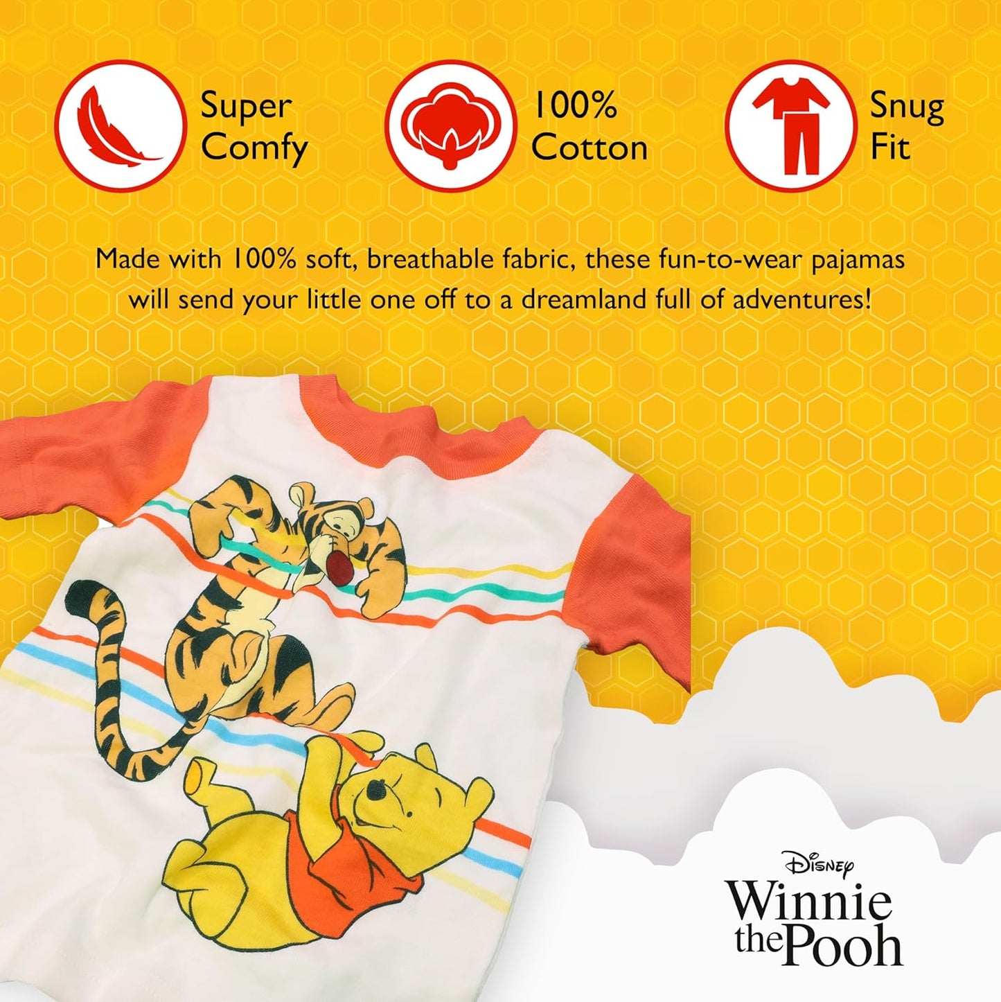 Disney Conjunto de pijama Winnie the pooh