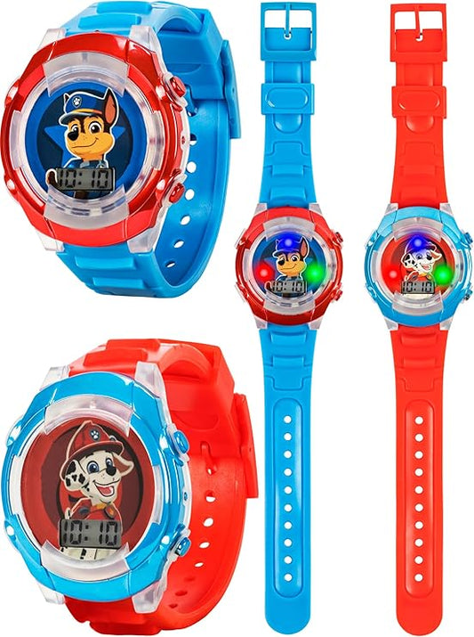 Paw Patrol - Juego de reloj con pantalla LCD intermitente