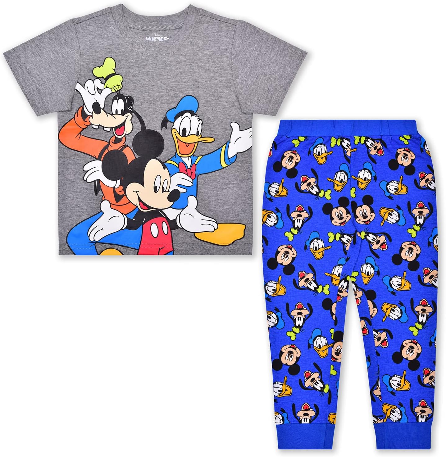 Disney Mickey and Friends - Conjunto de camiseta y pantalones