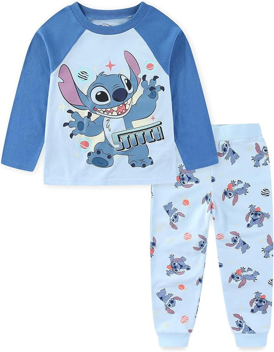 Disney Stitch - Conjunto de camisa de manga larga y pantalones