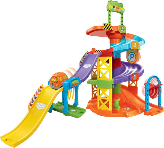 VTech Go! Go! Smart Wheels - Juego de torre giratoria en espiral