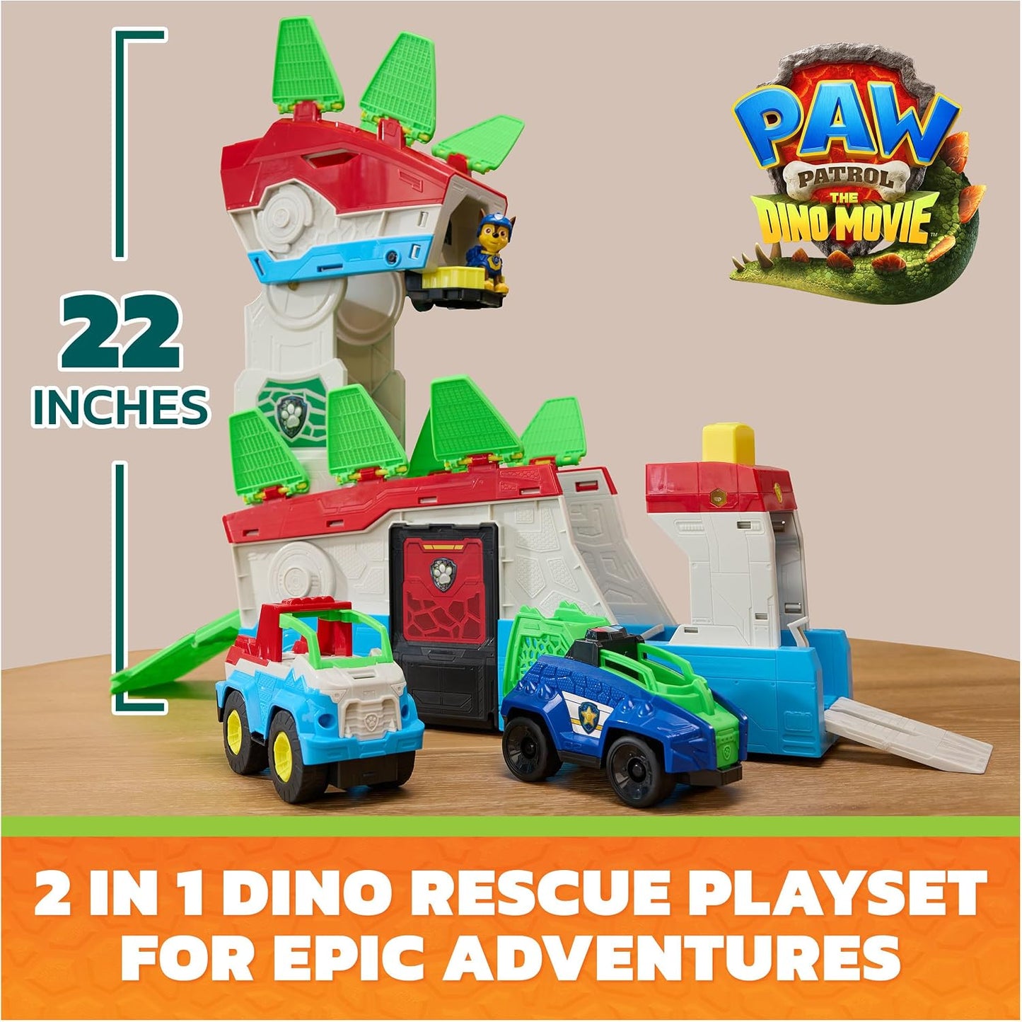 PAW Patrol: The Dino Movie play set