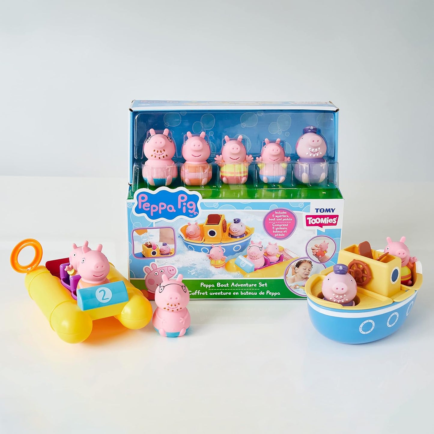 Juguetes de baño de Peppa's Boat