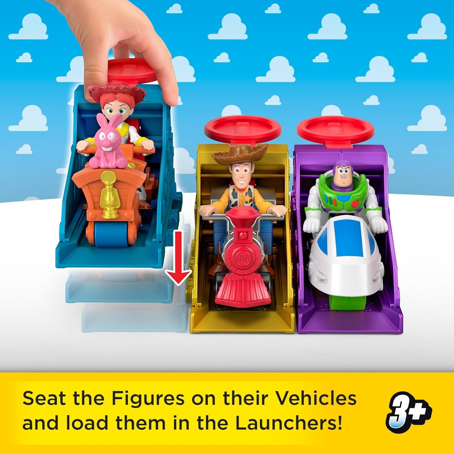 Fisher-Price Imaginext - Juego de lanzador