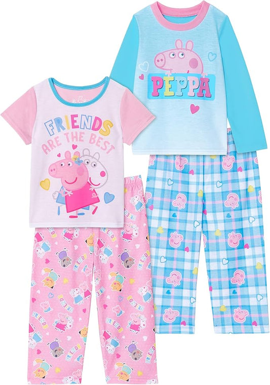 Peppa Pig Pijamas para niñas pequeñas