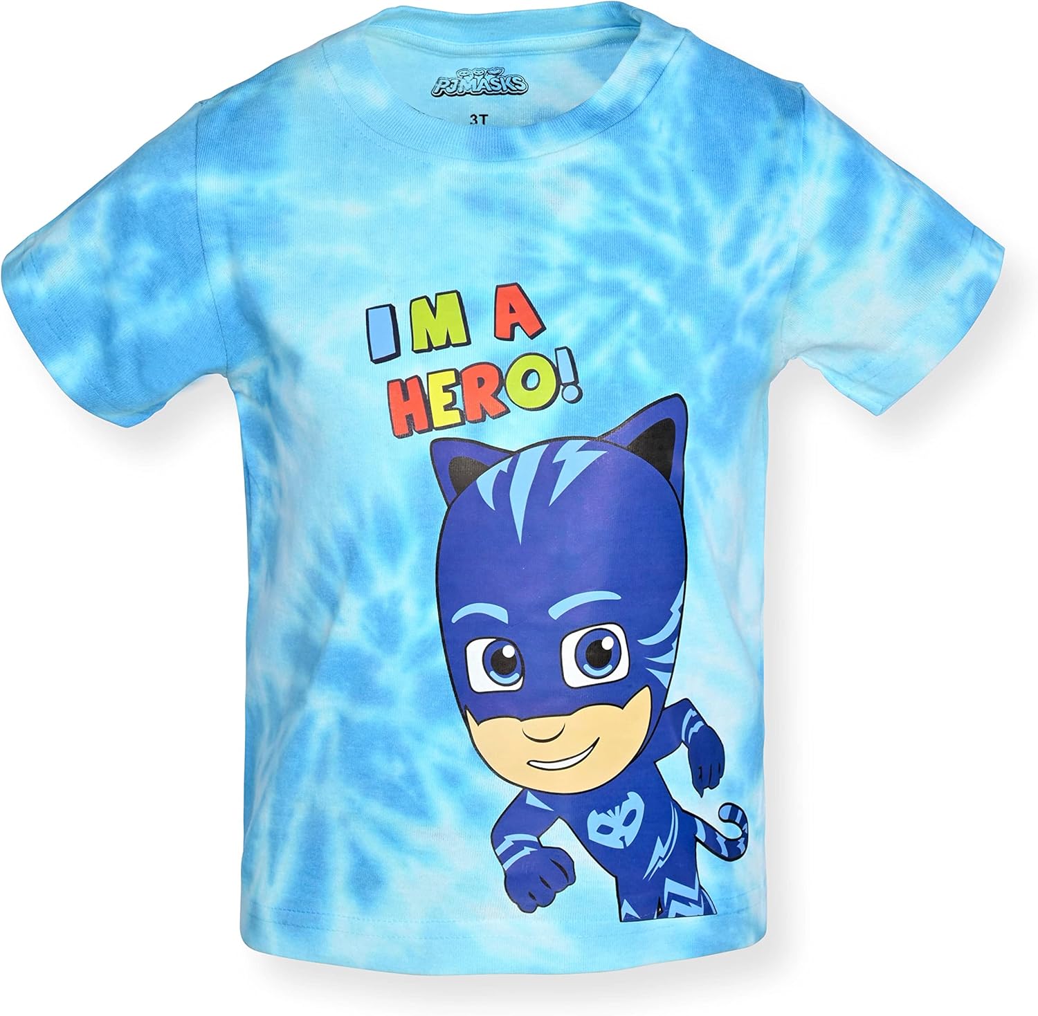  Paquete de 3 camisetas geniales y modernas de PJ Masks 