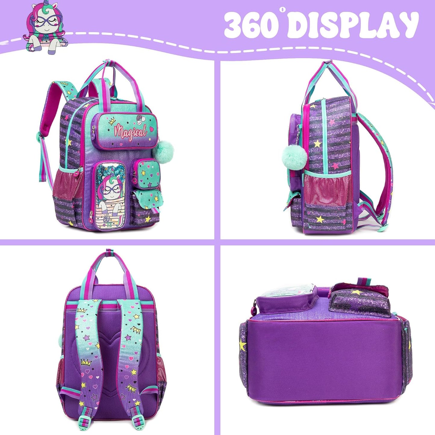 Set de Mochila de 3 piezas 16.5 pulgadas