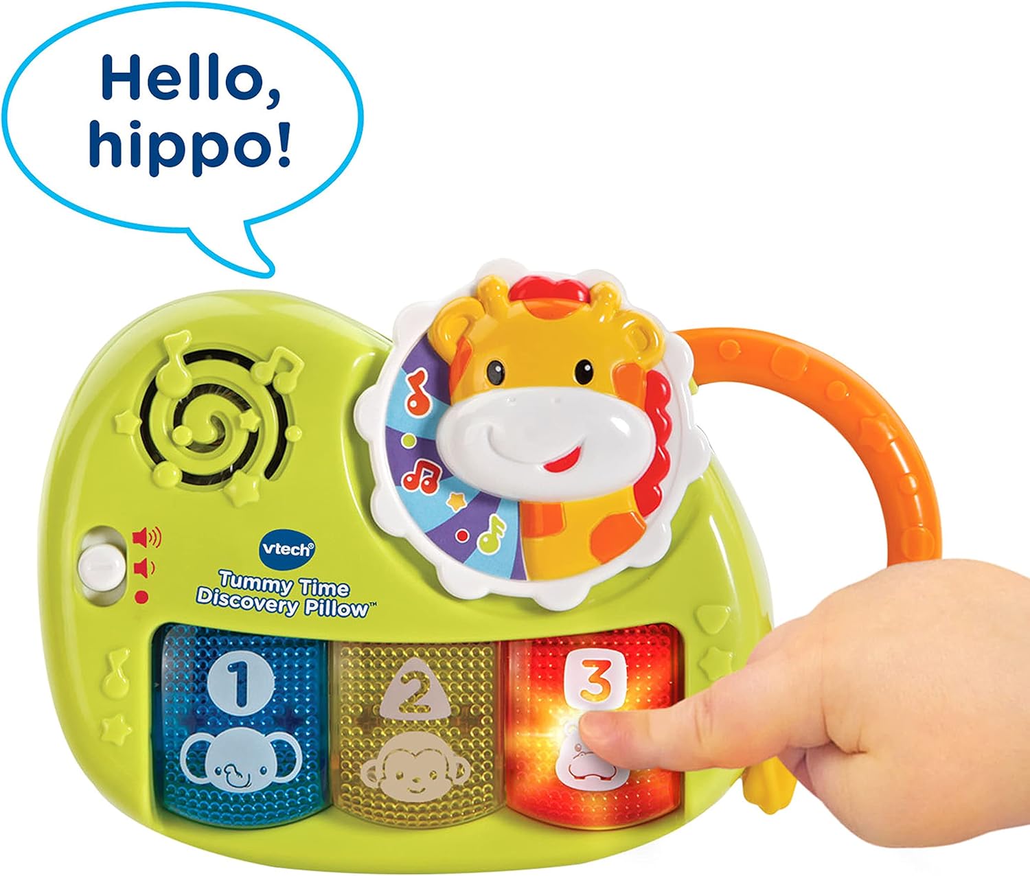 VTech Almohada de descubrimiento del tiempo de barriga