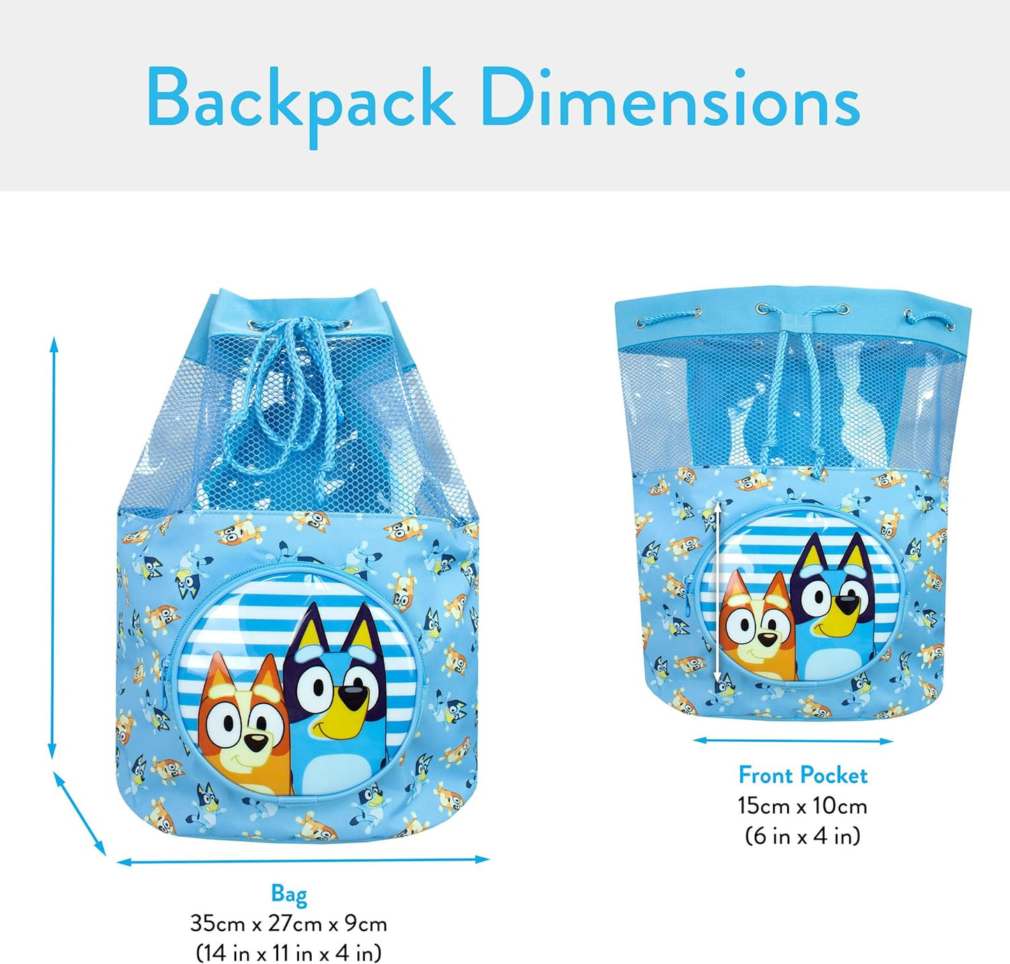 Bluey Bolsa de natación