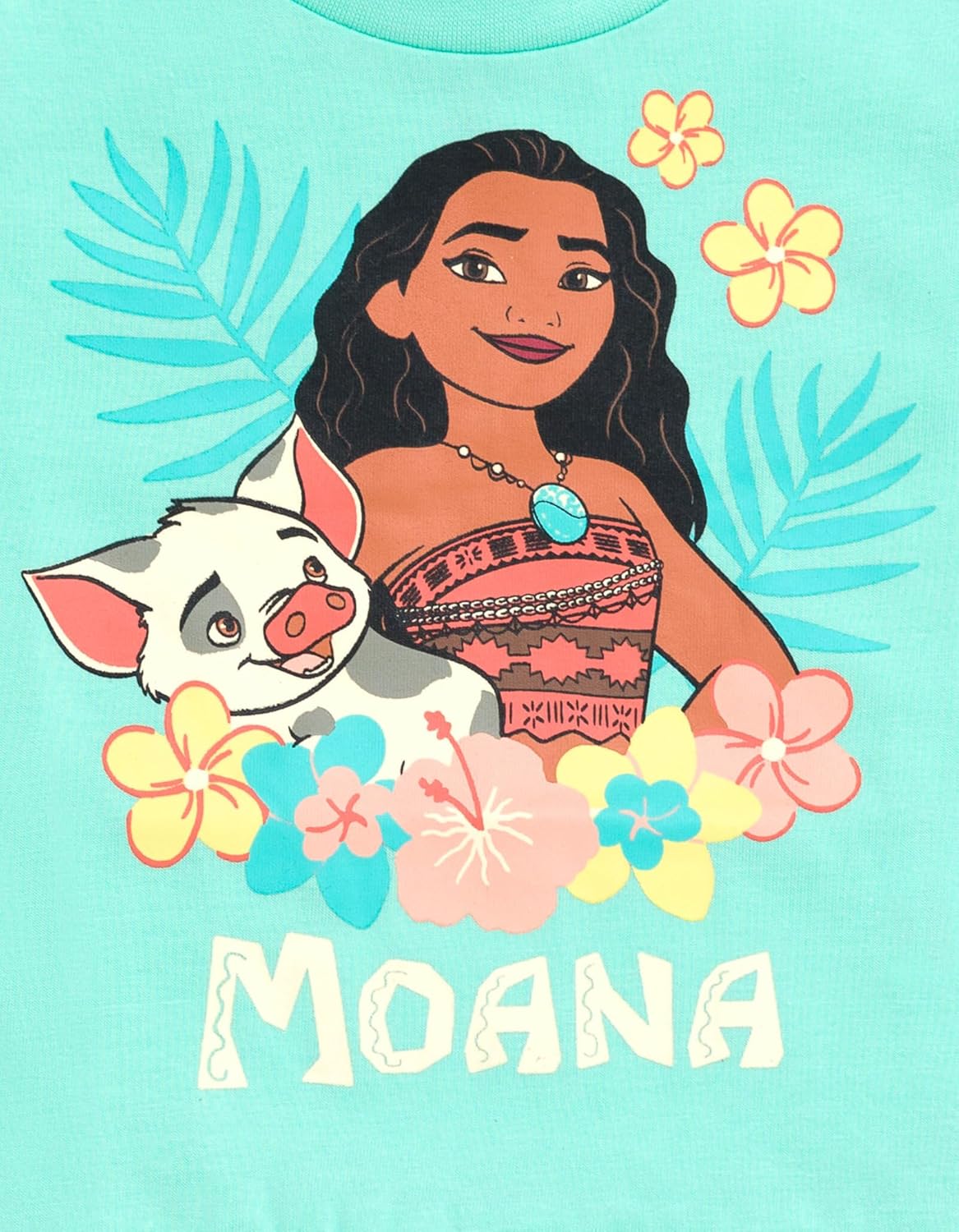 Disney Moana - Conjunto de camiseta y pantalones cortos