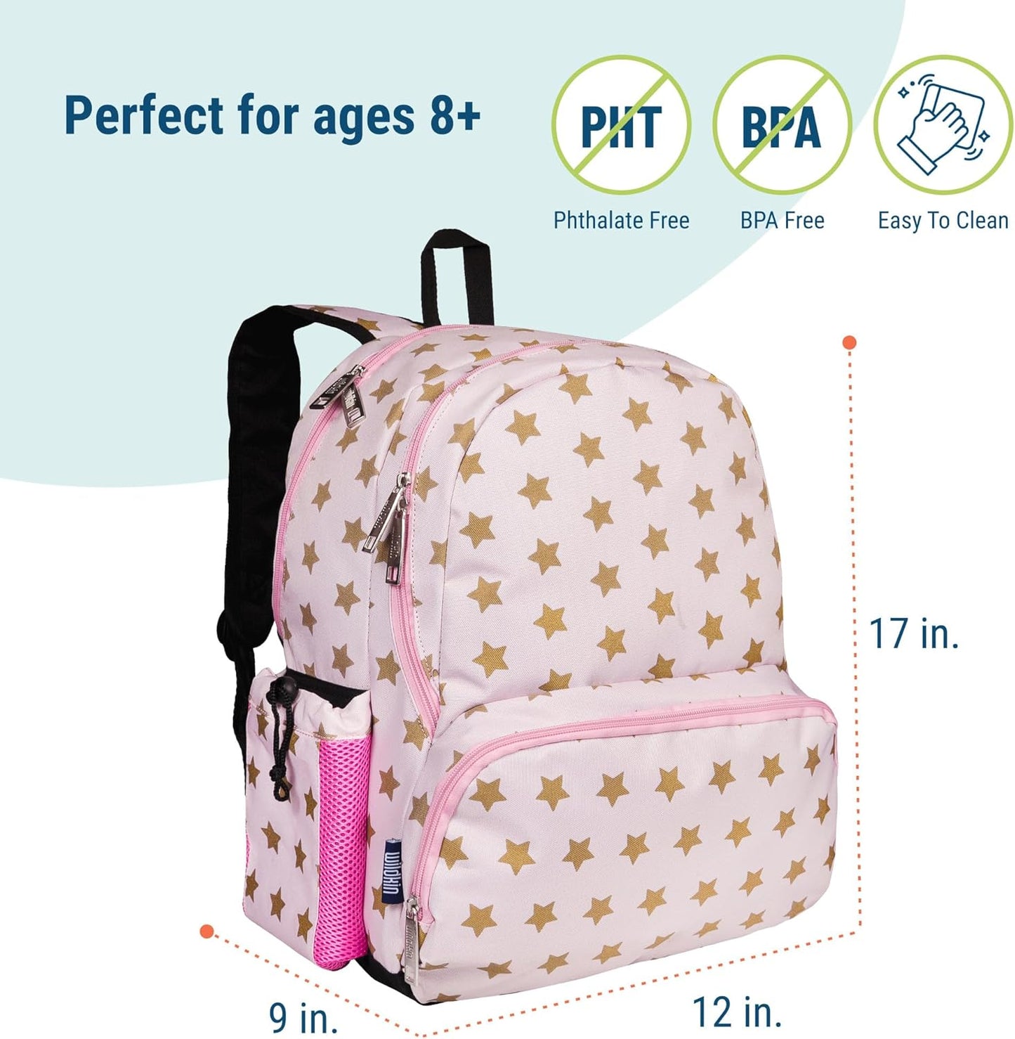 Wildkin Mochila infantil de 17 pulgadas
