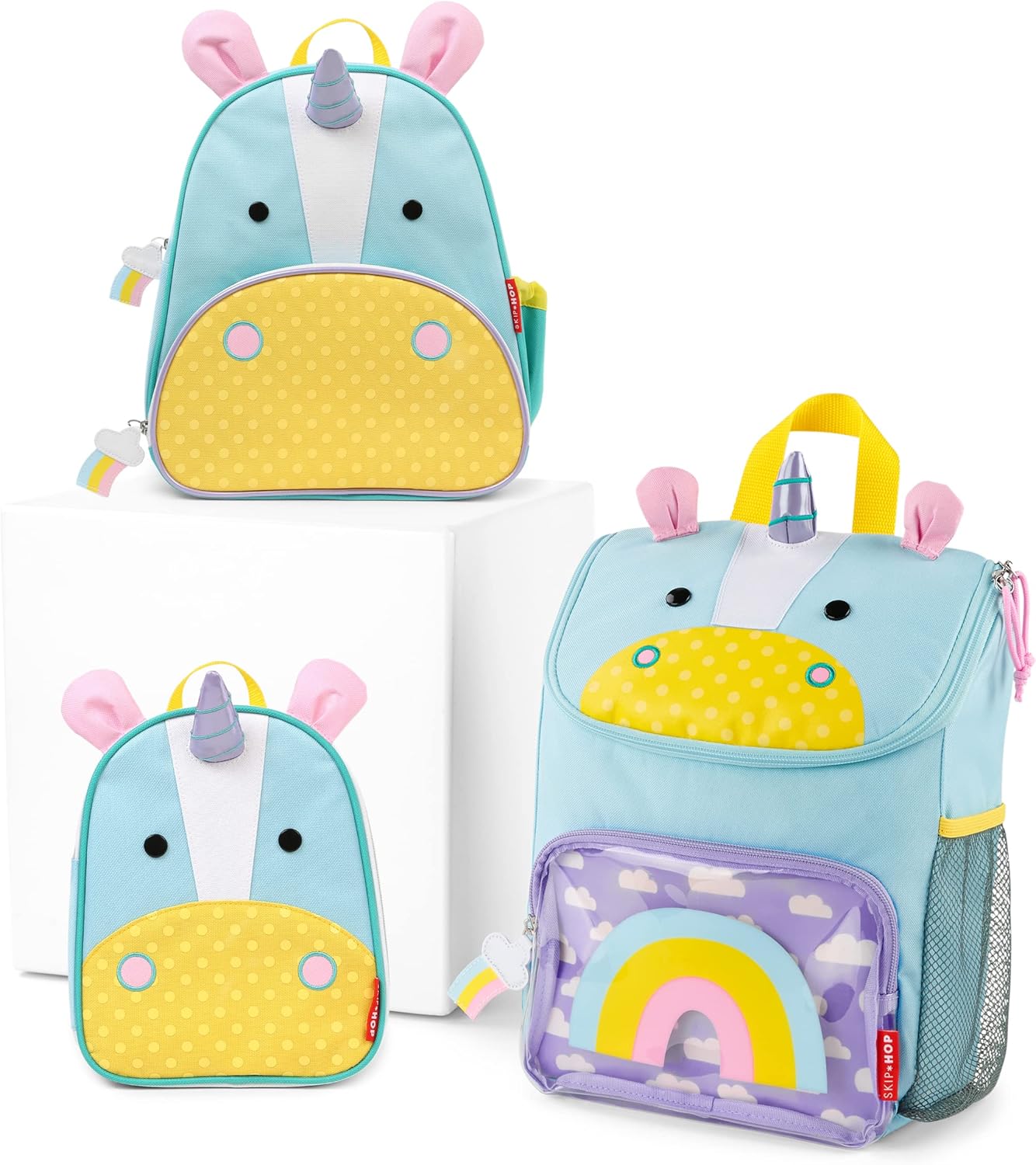 Skip Hop - Mochila con arnes, colección Zoo, diseño de unicornio