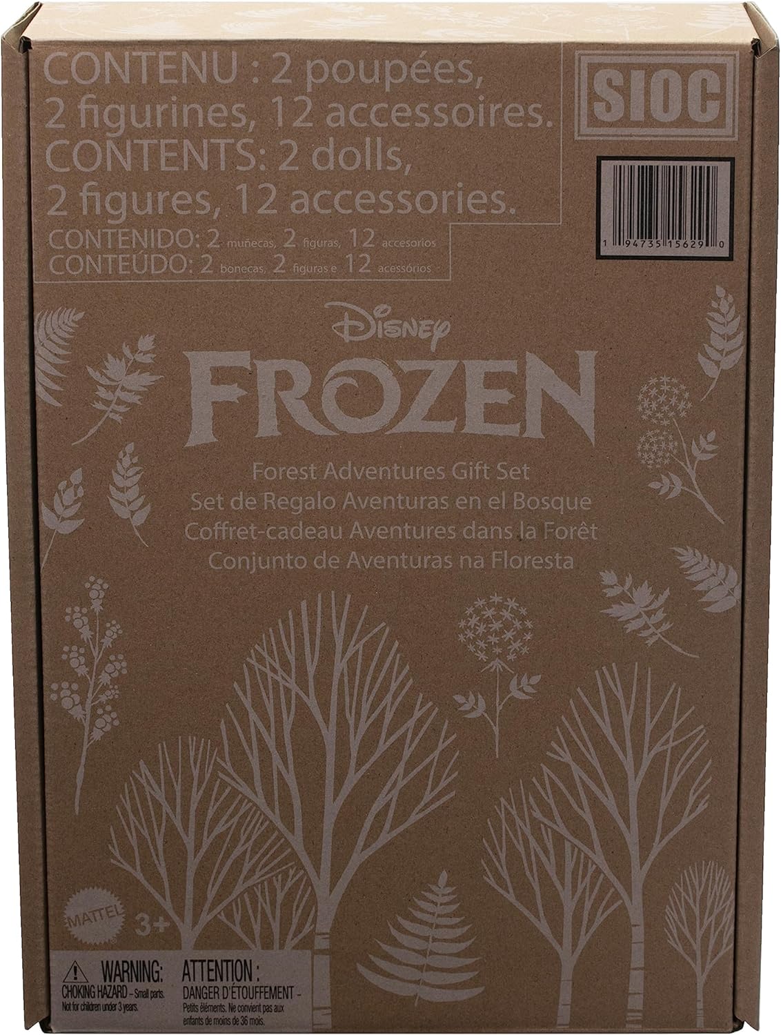 Disney Frozen Set de regalo aventuras en el bosque