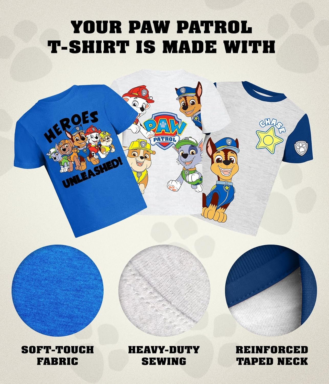 Camiseta gráfica de Paw Patrol