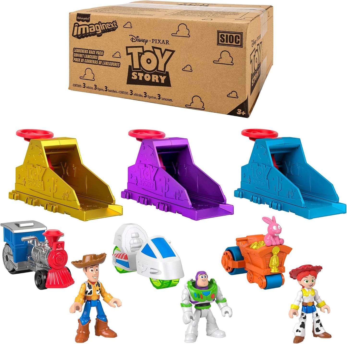 Fisher-Price Imaginext - Juego de lanzador