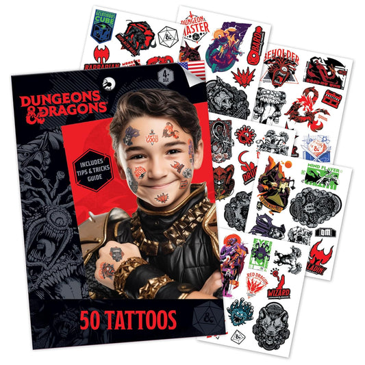 50 tatuajes temporales