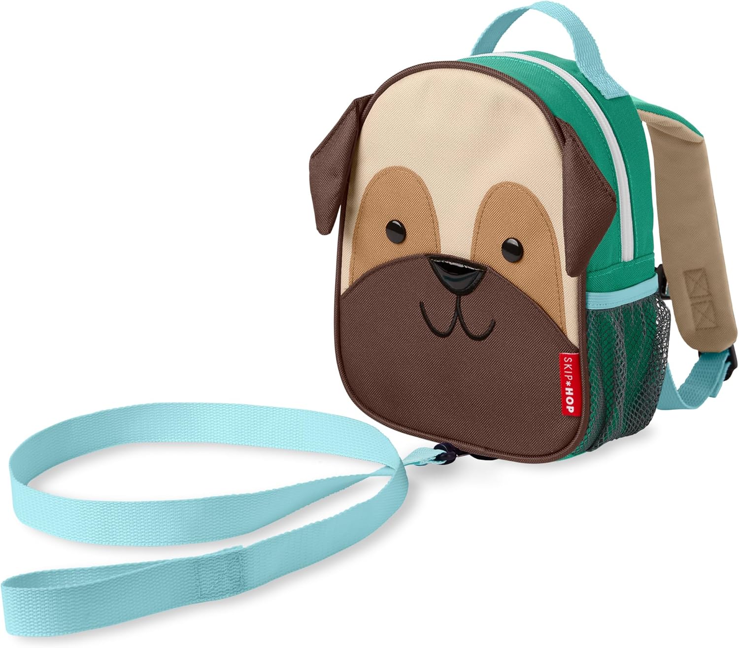 Skip Hop - Mochila con arnes, colección Zoo, diseño de pug