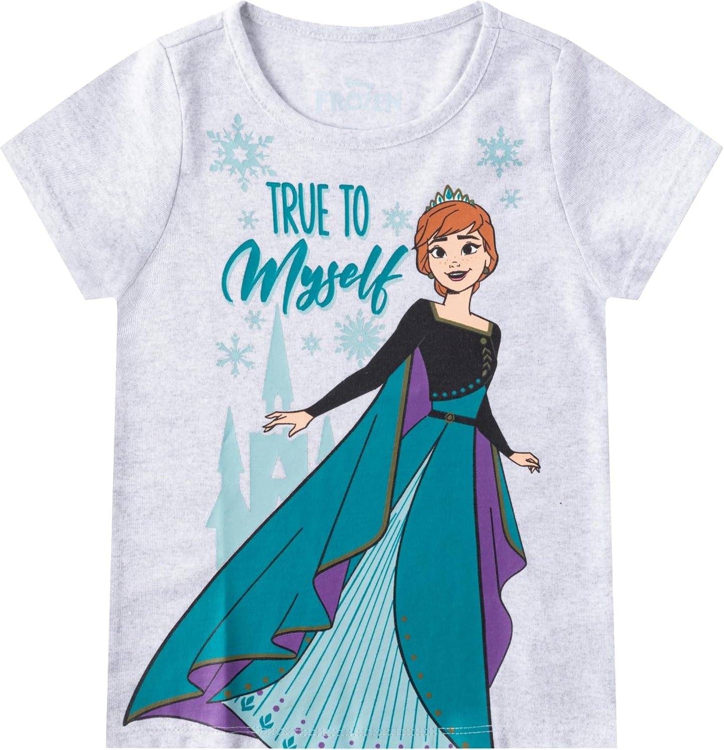 Disney Frozen Elsa and Anna - Camiseta de manga corta