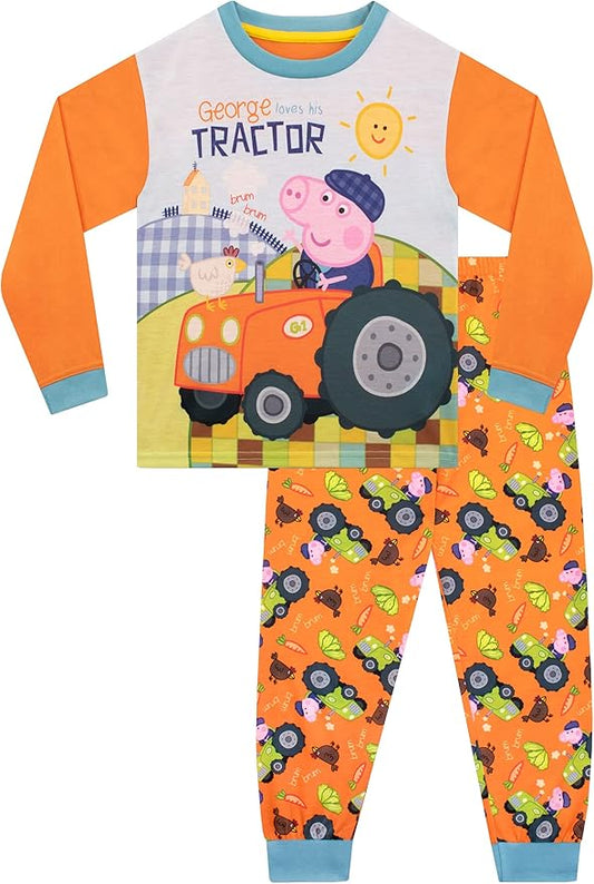 Peppa Pig Conjunto de pijama de manga larga