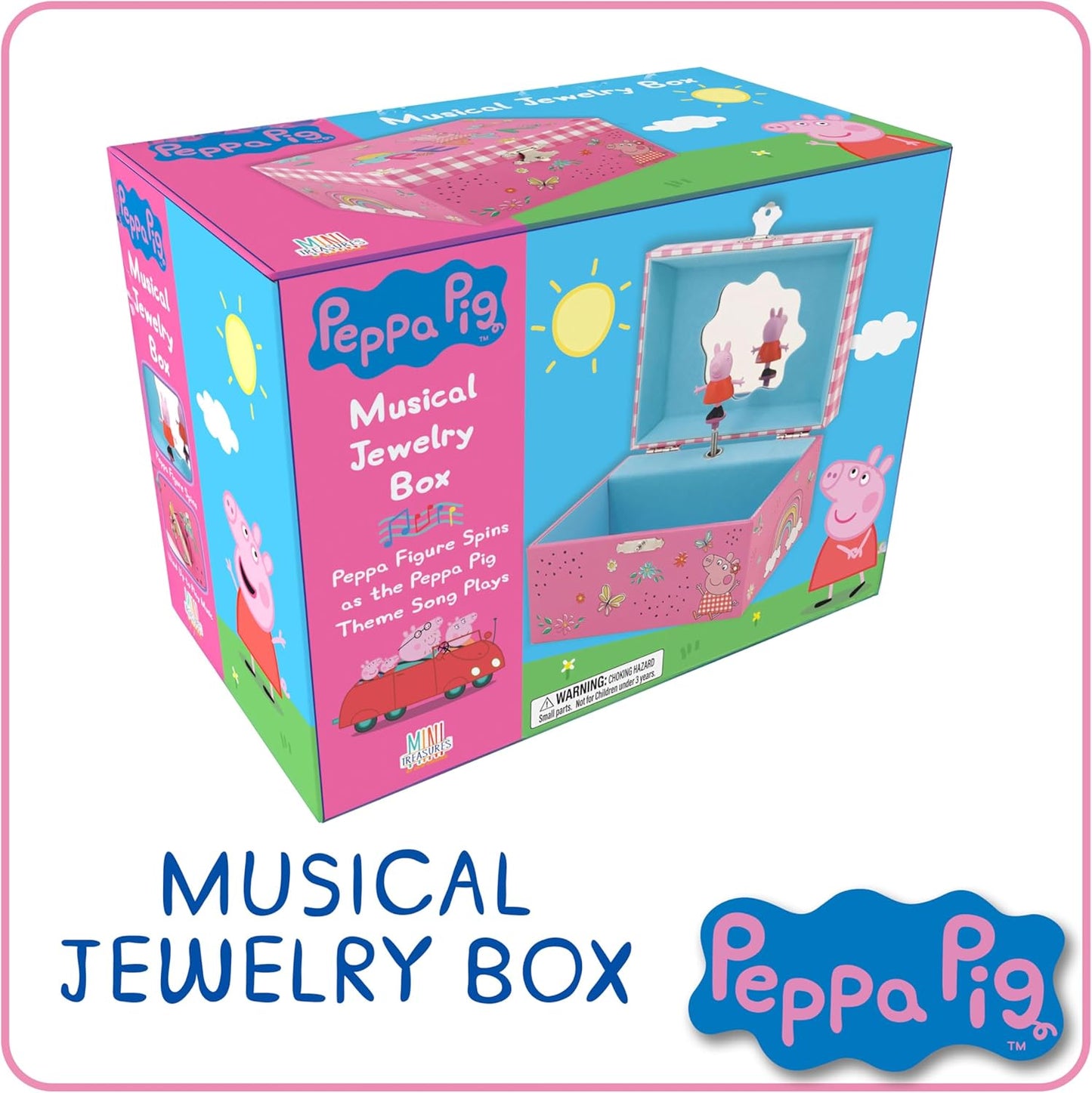 Peppa Pig joyero musical con figura giratoria
