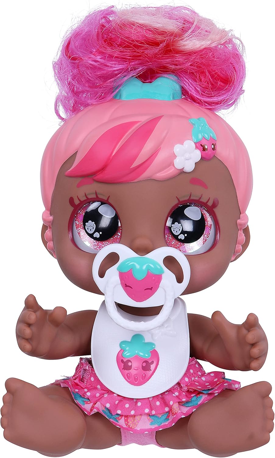 Kindi Kids Muñeca perfumada Sisters de 6.5" y 2 accesorios