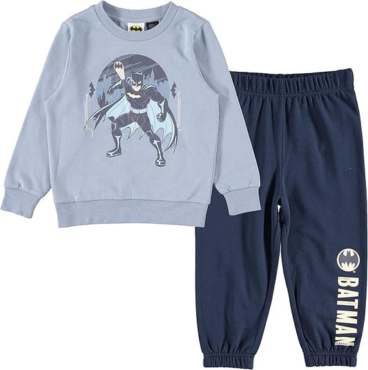BATMAN Conjunto de sudadera de forro polar y pantalones deportivos