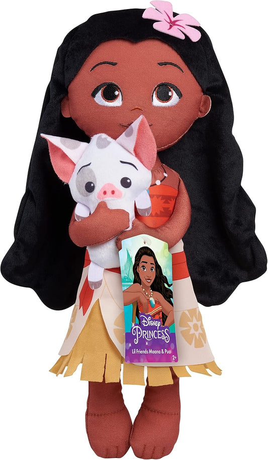 Disney Princess Just Play - Muñeca de peluche de 14 pulgadas