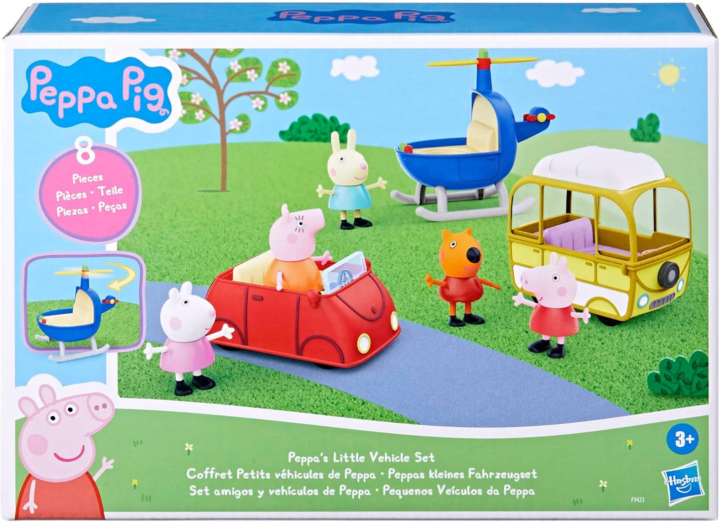 Peppa Pig Set de minivehículos