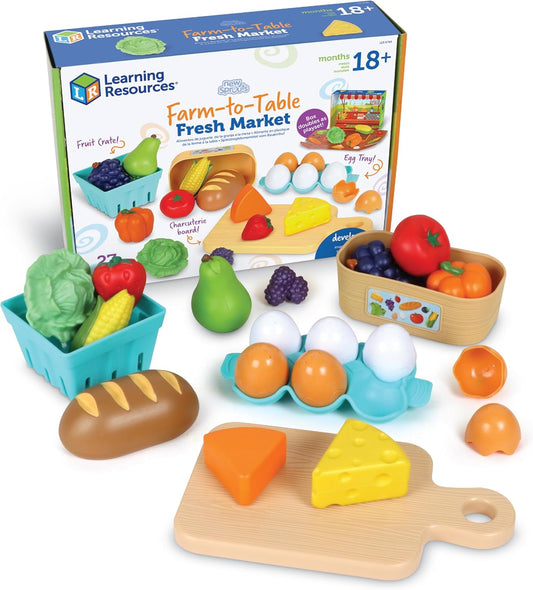 Learning Resources Mercado fresco de la granja a la mesa