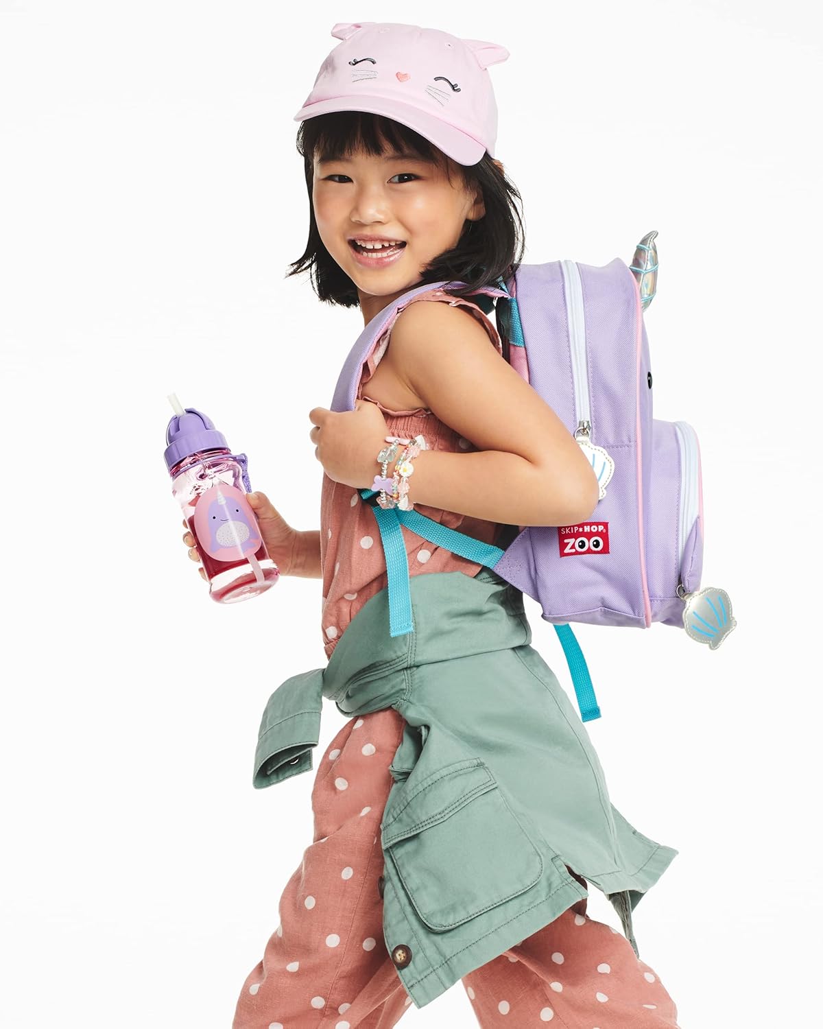 Skip Hop - Mochila para preescolar, colección Zoo Ballena 12" Pulgadas 