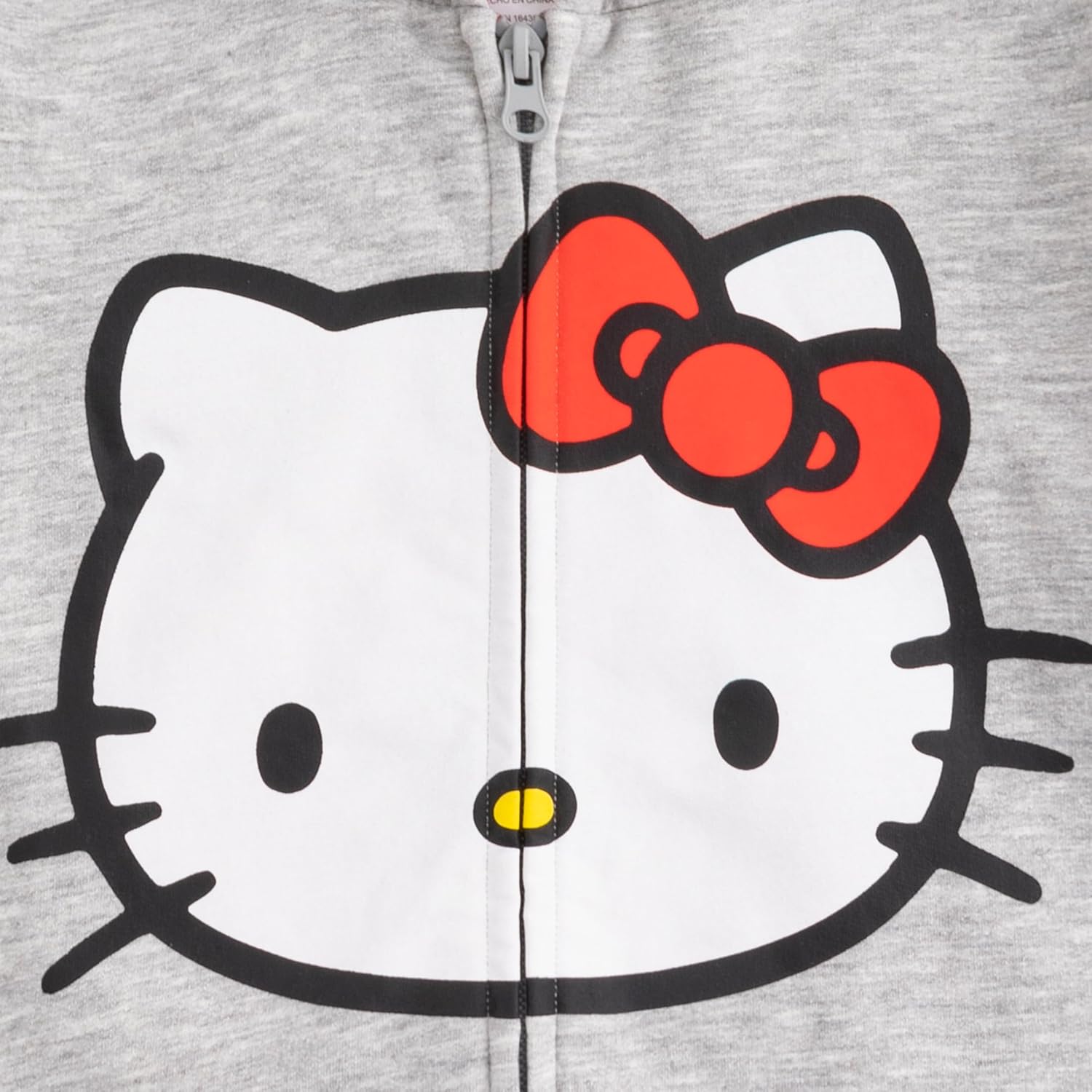 Hello Kitty Sudadera con capucha y cremallera