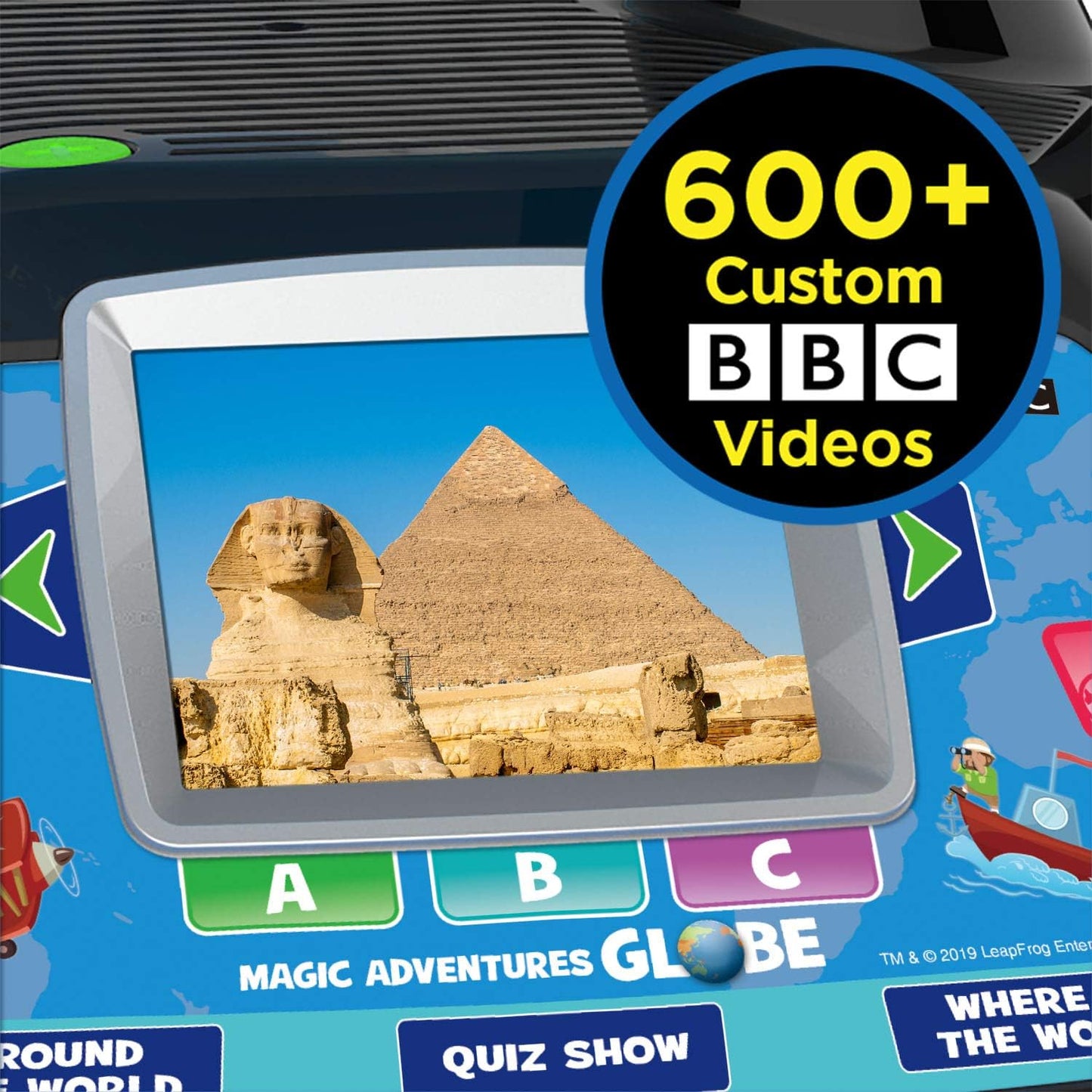 LeapFrog Globo terráqueo de aventuras mágicas