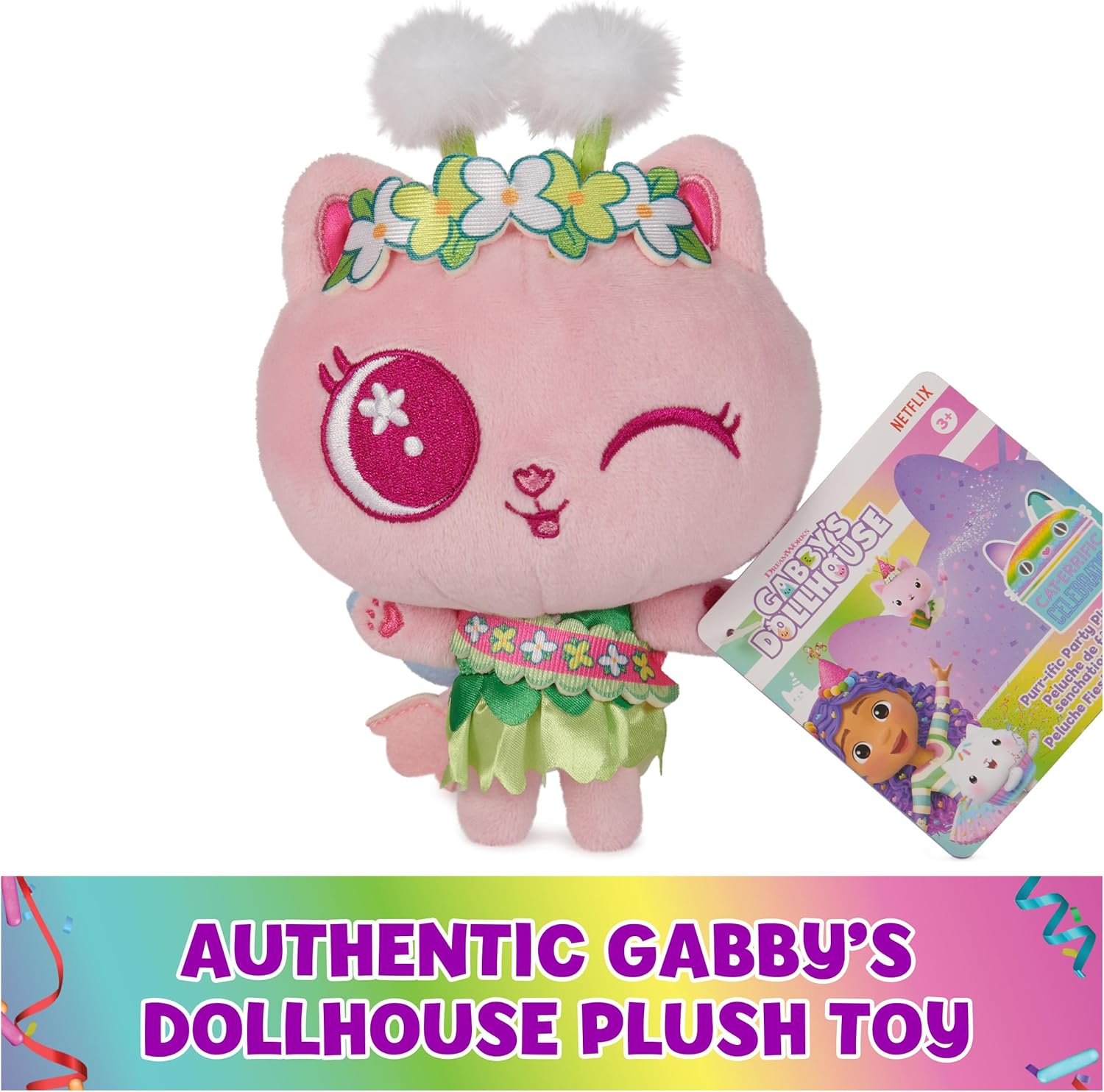 Peluche de hada de gatito, Gabby's Dollhouse