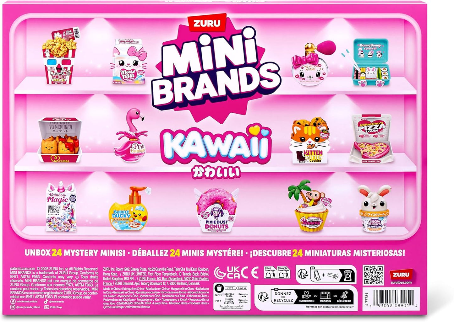 Mini Brands Calendario de Adviento Kawaii