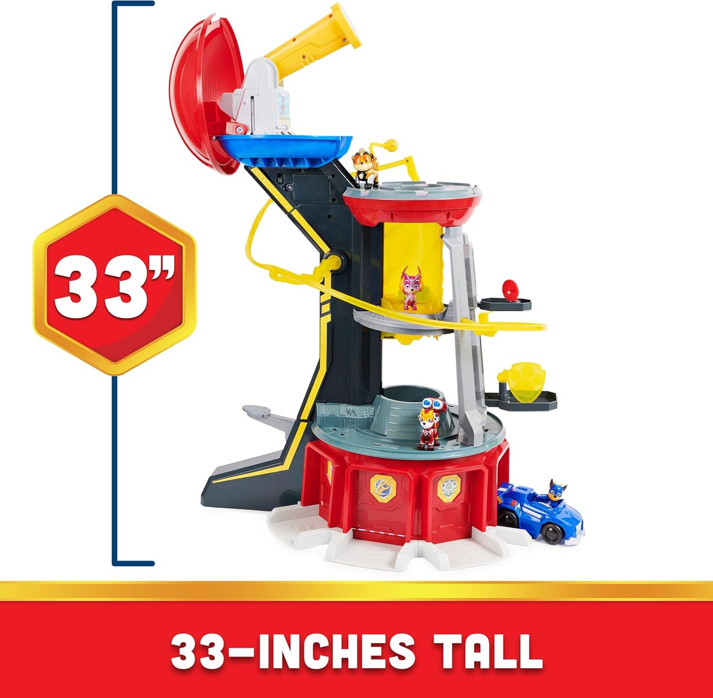 Paw Patrol, Mighty Lookout Tower con 4 figuras