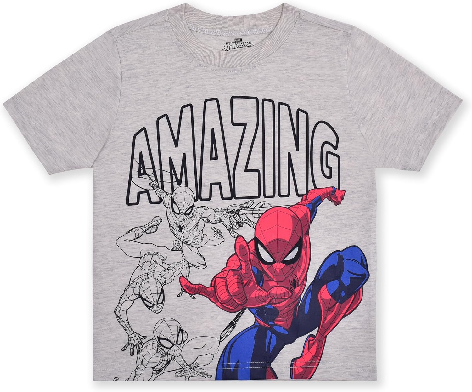 Marvel Spider-Man - Juego de camisetas y pantalones cortos