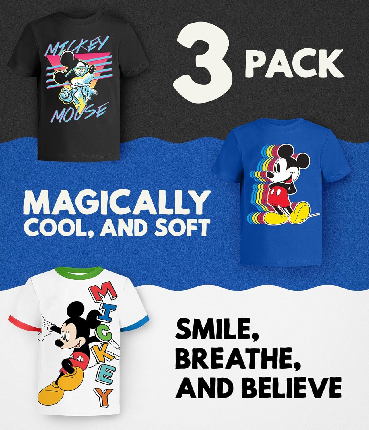 Disney Camiseta de Mickey Mouse